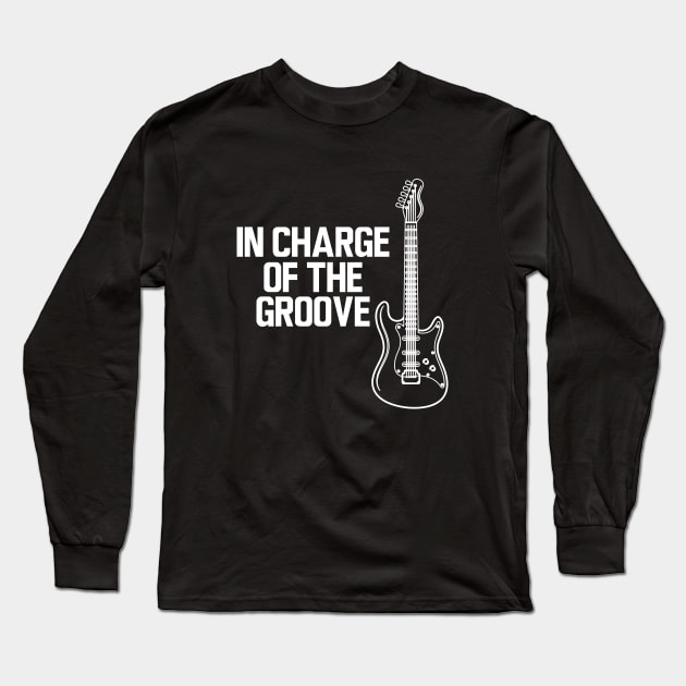 Bassist - In charge of the groove w Long Sleeve T-Shirt by KC Happy Shop